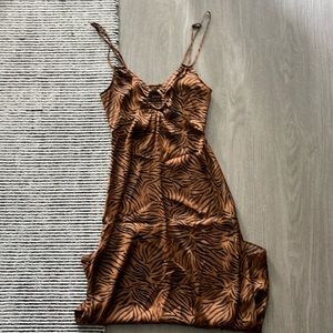 Zara print dress